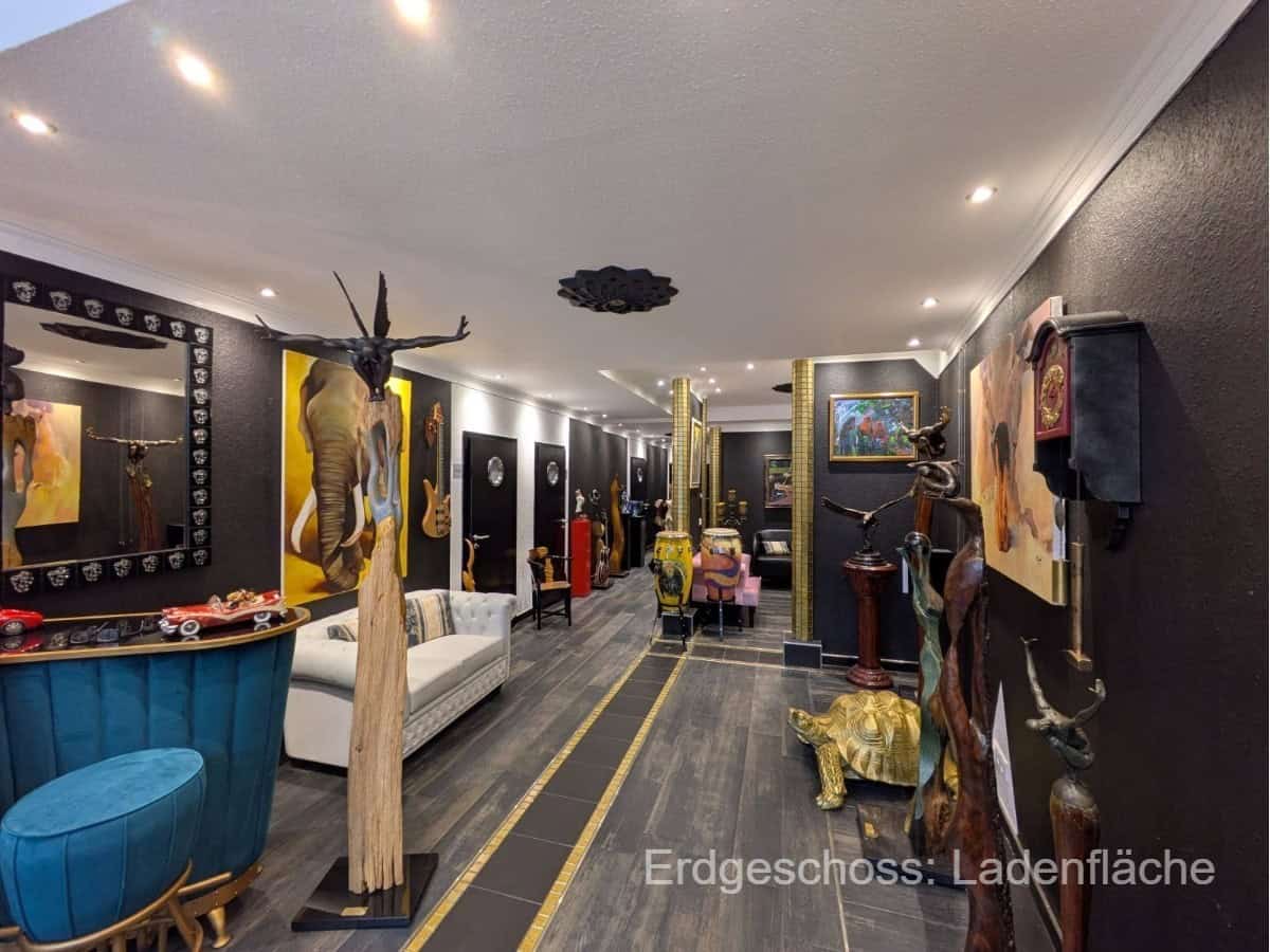 Erdgeschoss: Ladenfläche