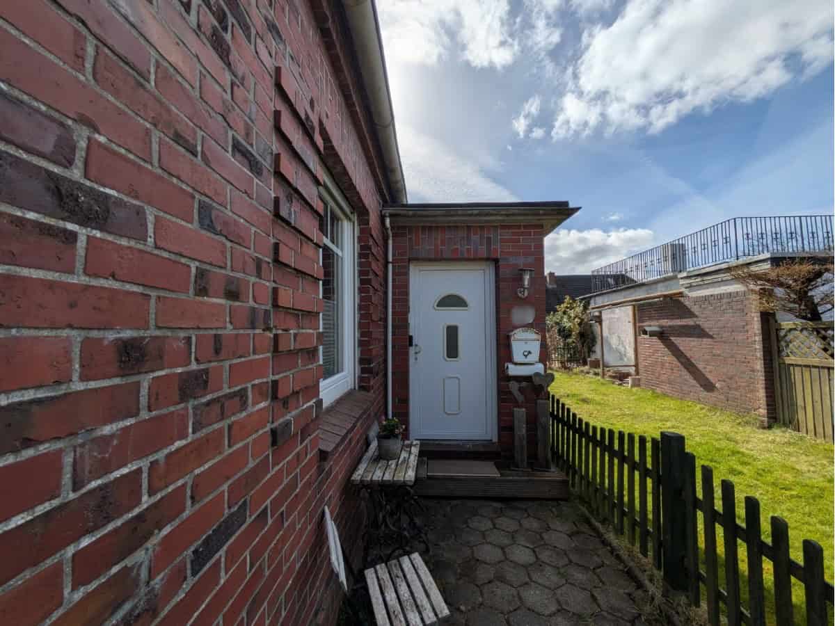 Hauseingang mit Windfang