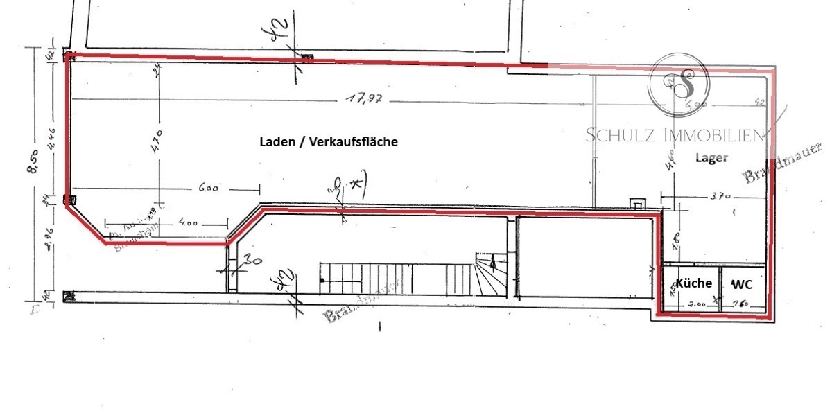 Grundriss Laden Jever